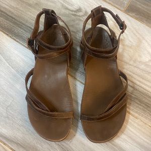 Chaco Juniper Brown leather sandals